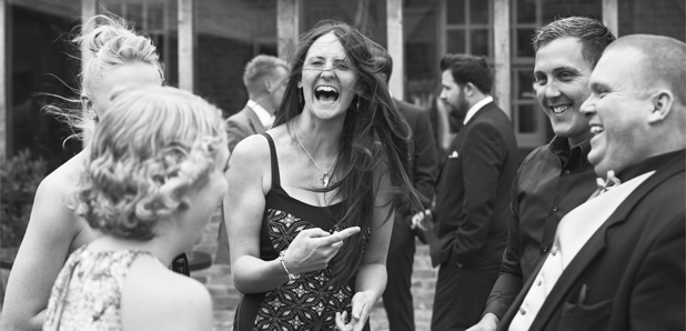 Paul Performing Magic at Wedding